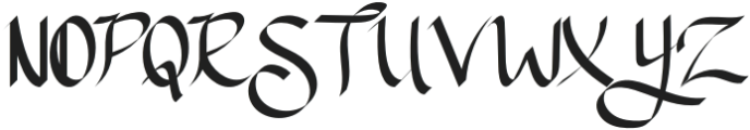 Serkan otf (400) Font UPPERCASE
