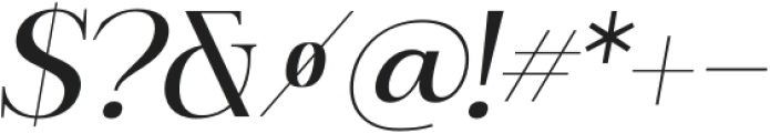 Serling Galleria Medium Italic otf (500) Font OTHER CHARS