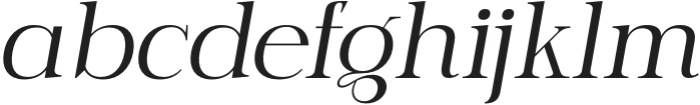 Serling Galleria Regular Italic otf (400) Font LOWERCASE