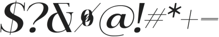 Serling Galleria Semi Bold Italic otf (600) Font OTHER CHARS