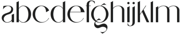 Serling Regular otf (400) Font LOWERCASE