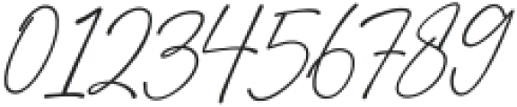 Serona Signature Slanted otf (400) Font OTHER CHARS