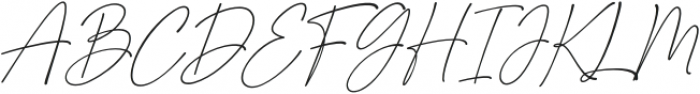 Serona Signature Slanted otf (400) Font UPPERCASE