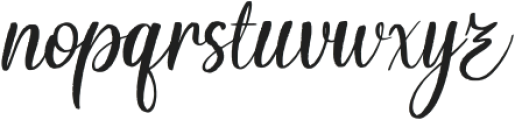 Seronita basic otf (400) Font LOWERCASE