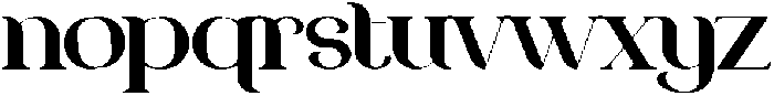 Seroona otf (400) Font LOWERCASE