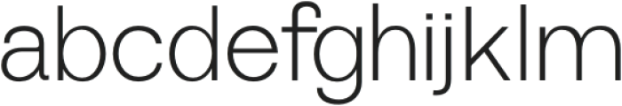 Serotiva Light otf (300) Font LOWERCASE