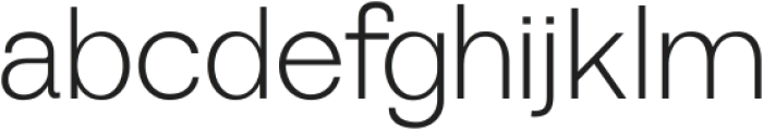 Serotiva Light ttf (300) Font LOWERCASE