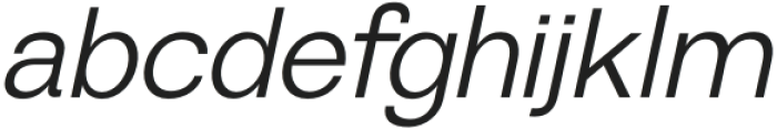 Serotiva Regular Italic otf (400) Font LOWERCASE