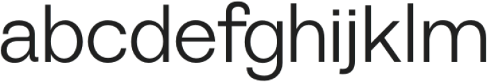 Serotiva-Regular otf (400) Font LOWERCASE