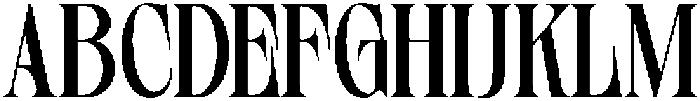 Seroze-Regular otf (400) Font UPPERCASE