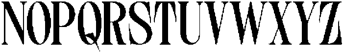 Seroze-Regular otf (400) Font UPPERCASE