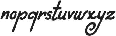 Serpai Monoline Italic otf (400) Font LOWERCASE