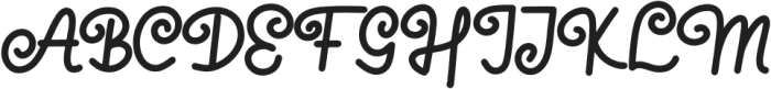 Serpai Monoline otf (400) Font UPPERCASE