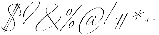 Sesillion Italic otf (400) Font OTHER CHARS