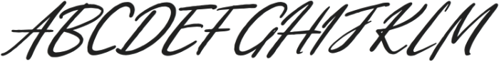 Sethimfal Italic otf (400) Font UPPERCASE