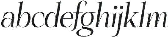 Setir Paghoni Oblique otf (400) Font LOWERCASE