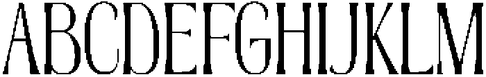 Sevenity Regular otf (400) Font UPPERCASE