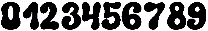 Seventies Regular otf (400) Font OTHER CHARS