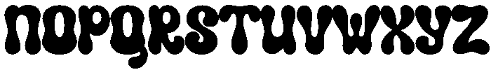 Seventies Regular otf (400) Font UPPERCASE