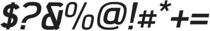 sEKhaft SemiBold Italic otf (600) Font OTHER CHARS