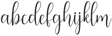 seabright Regular otf (400) Font LOWERCASE