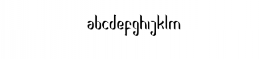 SEGARIS REGULAR.ttf Font LOWERCASE