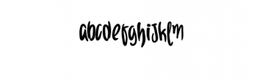 SEKUT.otf Font LOWERCASE