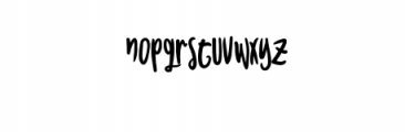 SEKUT.otf Font LOWERCASE