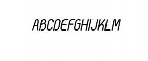 SELECTA-Bold Italic.otf Font UPPERCASE