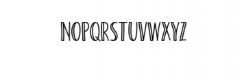 SepalOutline.otf Font UPPERCASE