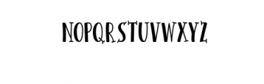 SepalSerifSolid.otf Font UPPERCASE