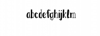 SepalSerifSolid.otf Font LOWERCASE