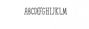 SepalSerif.otf Font UPPERCASE