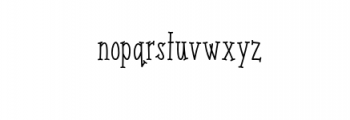 SepalSerif.otf Font LOWERCASE