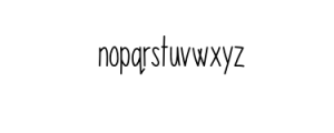 Sepal.otf Font LOWERCASE