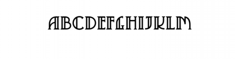 Serendior-Regular.otf Font UPPERCASE