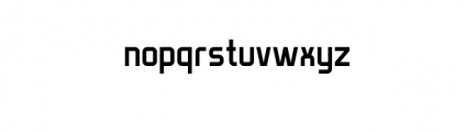 Serkorkin Compact Regular Font Font LOWERCASE