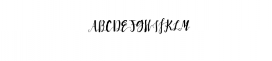 Seulanga Calligraphy Fonts Font UPPERCASE