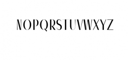 Severn-Regular.otf Font UPPERCASE