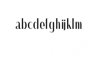 Severn-Regular.otf Font LOWERCASE