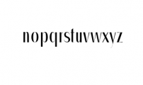 Severn-Regular.otf Font LOWERCASE