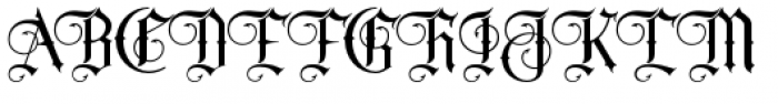 Sepian Font UPPERCASE