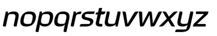 September Medium Italic Font LOWERCASE