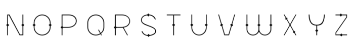 Sevastian Inner Font LOWERCASE