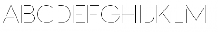Sevigne ST Light Font LOWERCASE