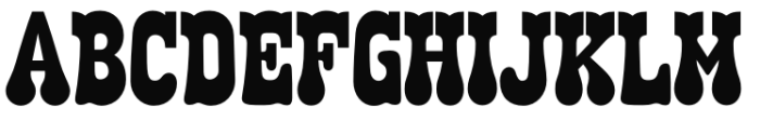 Sexbomb Regular Font UPPERCASE