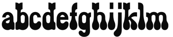 Sexbomb Regular Font LOWERCASE