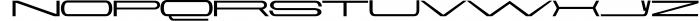 SELENA MARIN - Variable Width Font Font UPPERCASE