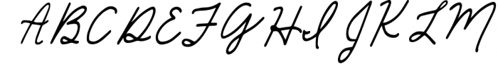 Sea Breeze Signature Style Script Font UPPERCASE