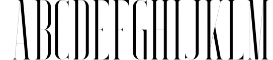 Searchlight - font trio Font UPPERCASE
